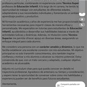 Técnico superior de educación infantil y magisterio por la Universidad Complutense.